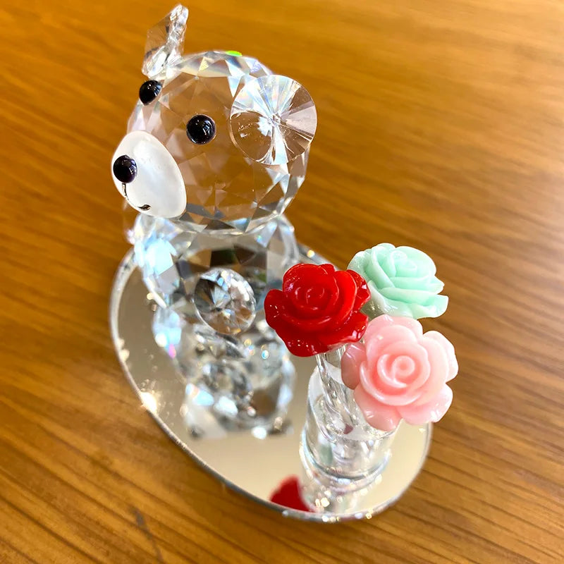 Introducing the Handmade Crystal Bear Paperweight u2013 a modern style addition to your home decor that doubles as a functional piece for those who appreciate unique touches. Double Cart provides Best products for your home in Chicago, IL.