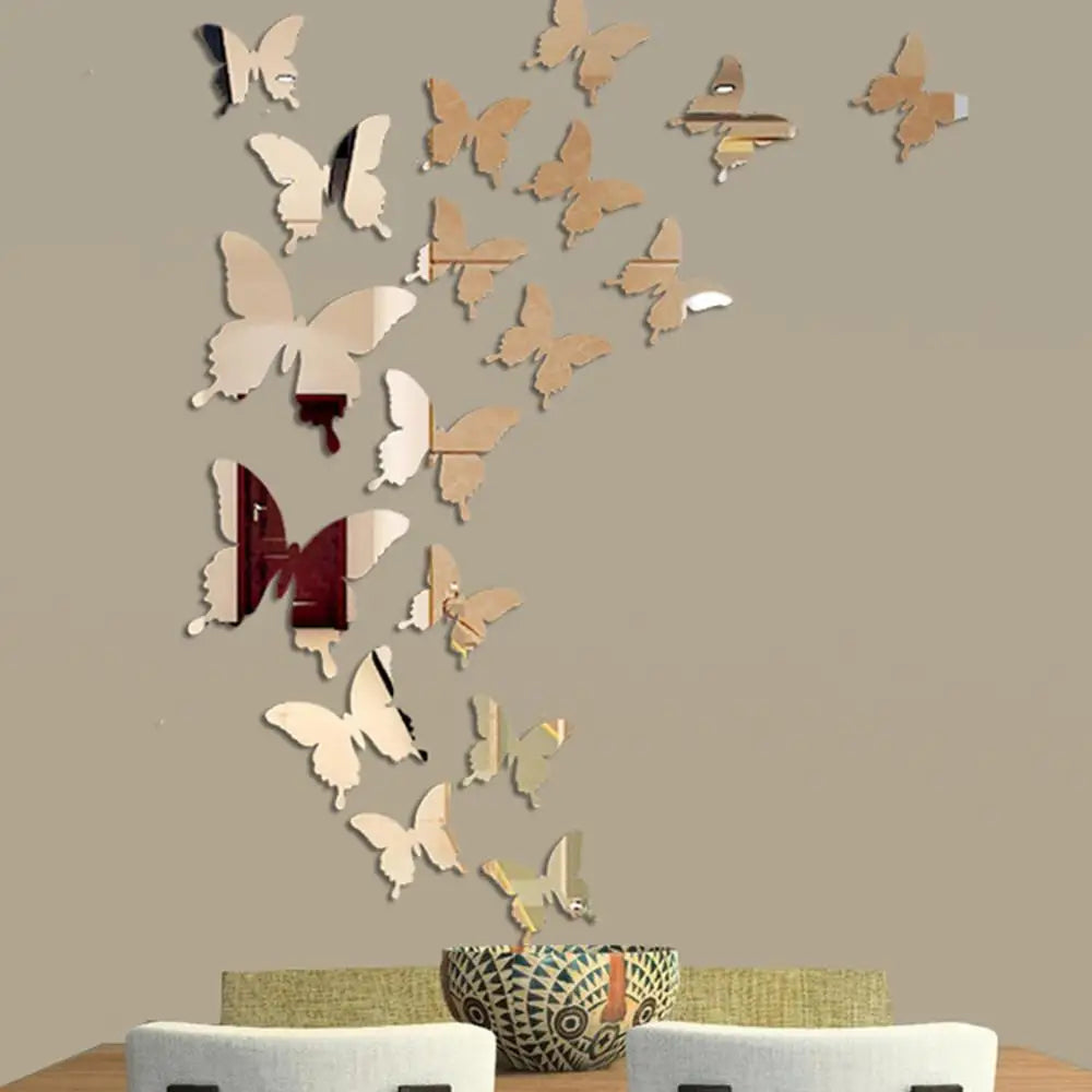 Transform any room into a whimsical wonderland with this 12-piece set of 3D Butterfly Mirror Wall Stickers. Double Cart provides Best products for your home in Orlando, FL.