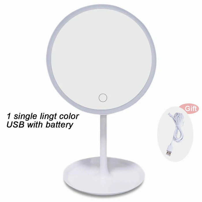 Makeup Mirror With Detachable Base