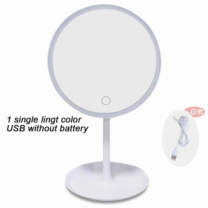 Makeup Mirror With Detachable Base