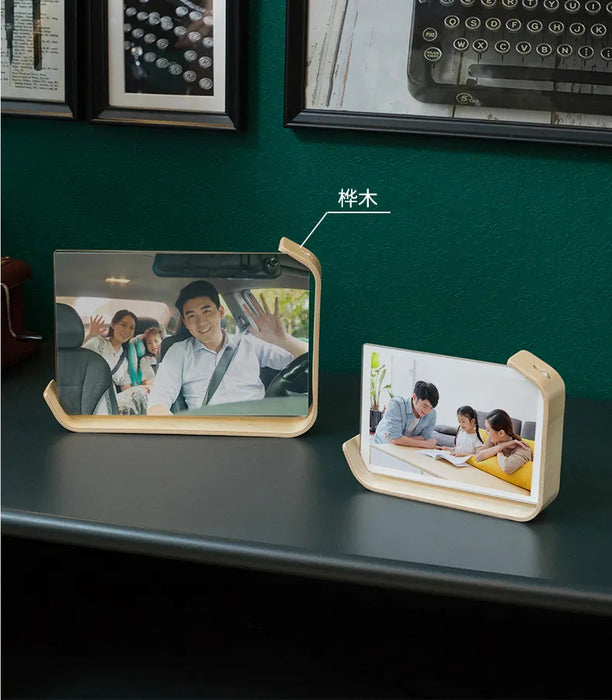 Acrylic Wooden Photo Frame for Wedding Party