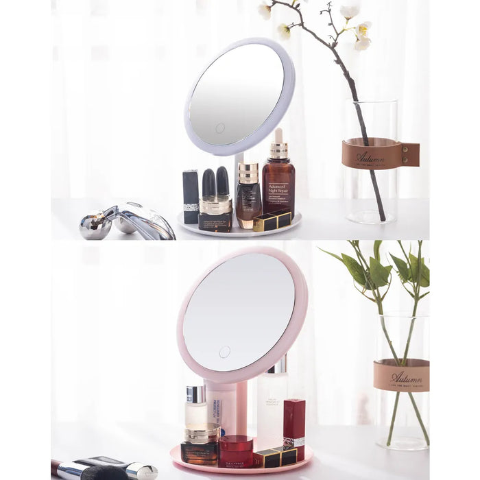 Makeup Mirror With Detachable Base