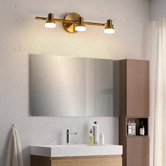 Nordic Style LED Wall Lamp with Touch Switch for Bathroom