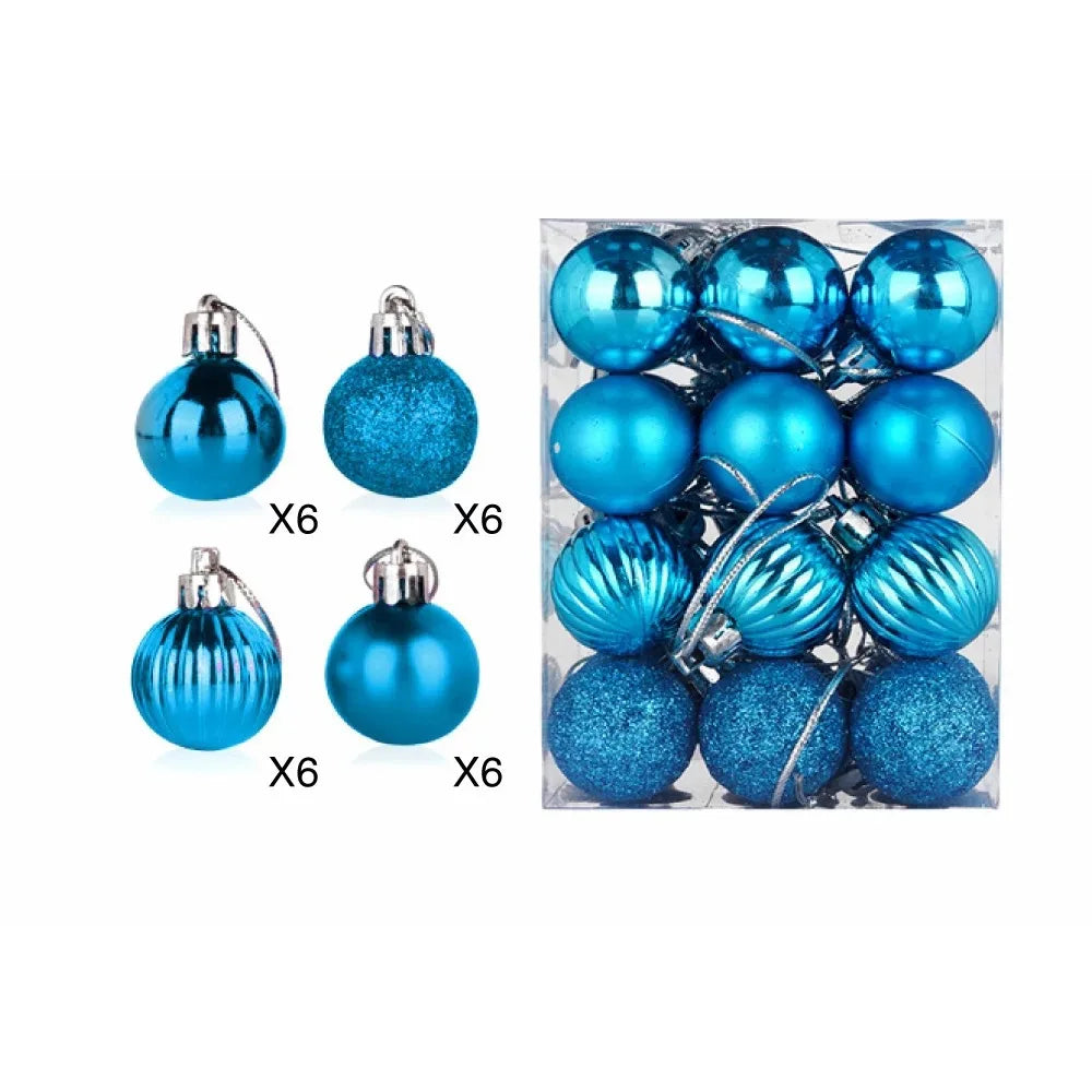 This set of 24 Plastic Christmas Balls Ornaments is perfect for adding a touch of glamour to your holiday decor! The balls come in a stylish combination of gold, red, and pink, giving your tree a festive and elegant look. Double Cart provides Best products for your home in Austin, TX.