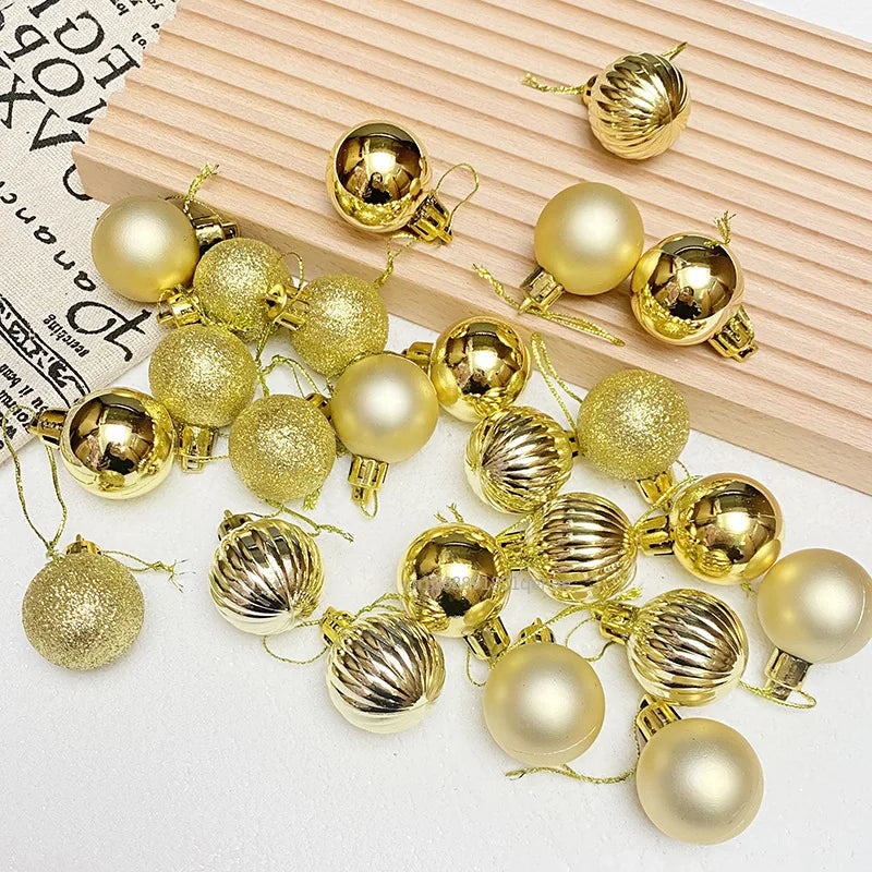 This set of 24 Plastic Christmas Balls Ornaments is perfect for adding a touch of glamour to your holiday decor! The balls come in a stylish combination of gold, red, and pink, giving your tree a festive and elegant look. Double Cart provides Best products for your home in Baltimore, MD.
