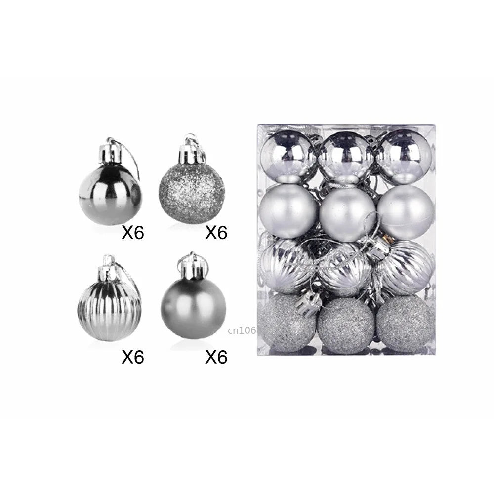 This set of 24 Plastic Christmas Balls Ornaments is perfect for adding a touch of glamour to your holiday decor! The balls come in a stylish combination of gold, red, and pink, giving your tree a festive and elegant look. Double Cart provides Best products for your home in Los Angeles, CA.