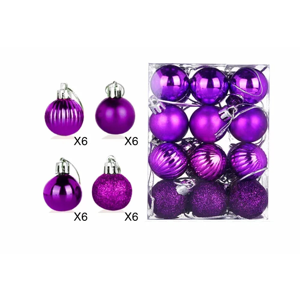 This set of 24 Plastic Christmas Balls Ornaments is perfect for adding a touch of glamour to your holiday decor! The balls come in a stylish combination of gold, red, and pink, giving your tree a festive and elegant look. Double Cart provides Best products for your home in Washington, DC.