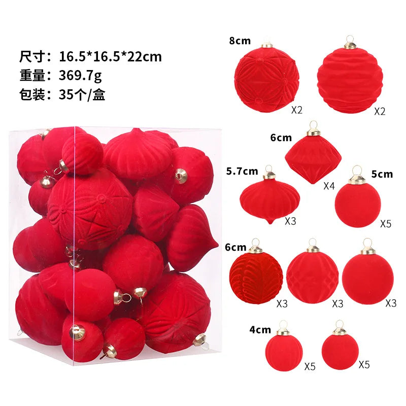 These 35 pieces of velvet Christmas tree ball ornaments are perfect for adding a touch of elegance to your holiday decor. Double Cart provides Best products for your home in San Diego, CA.