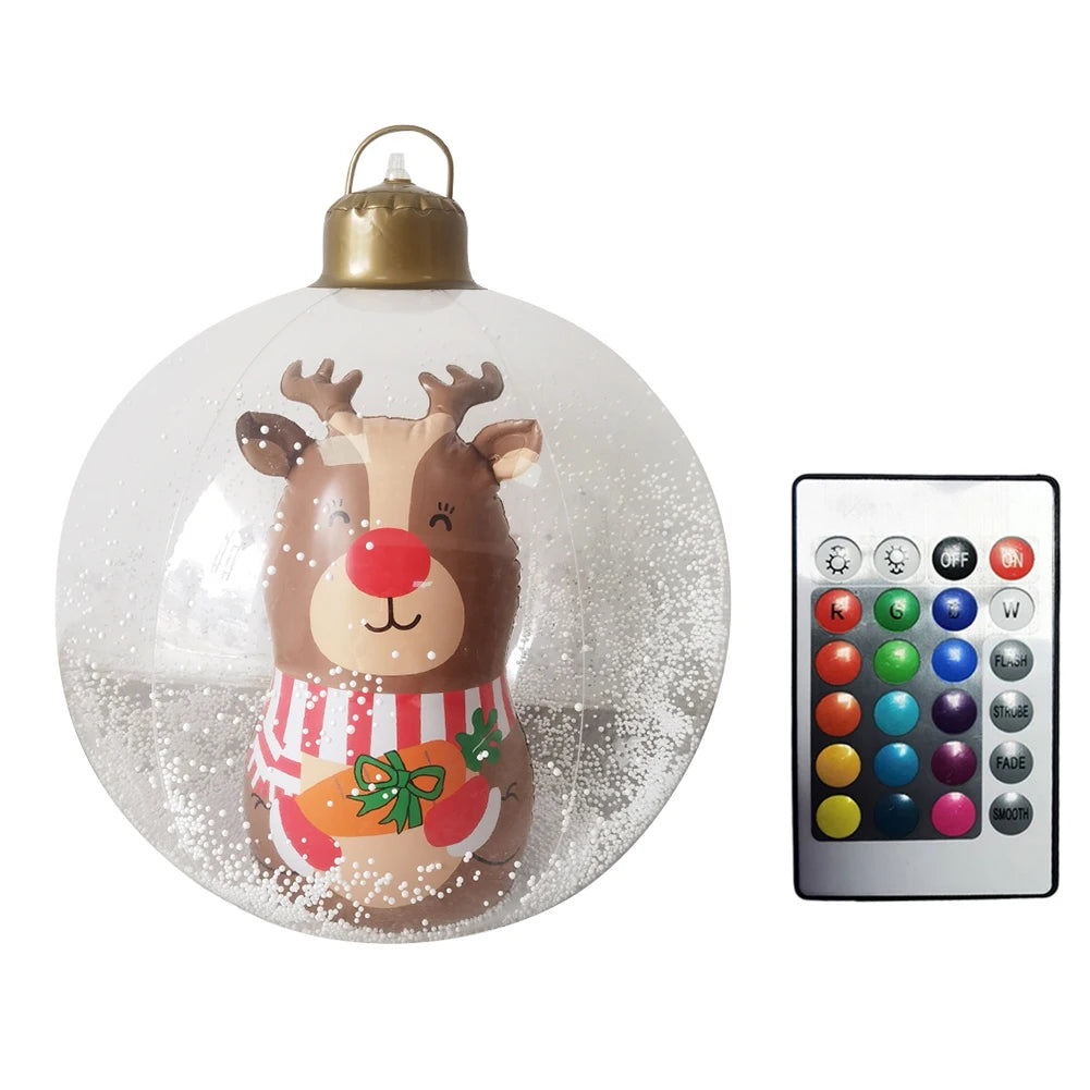 Transform your home into a festive wonderland with the 60cm LED Christmas Ball Inflatable Ornament. Double Cart provides Best products for your home in Atlanta, GA.