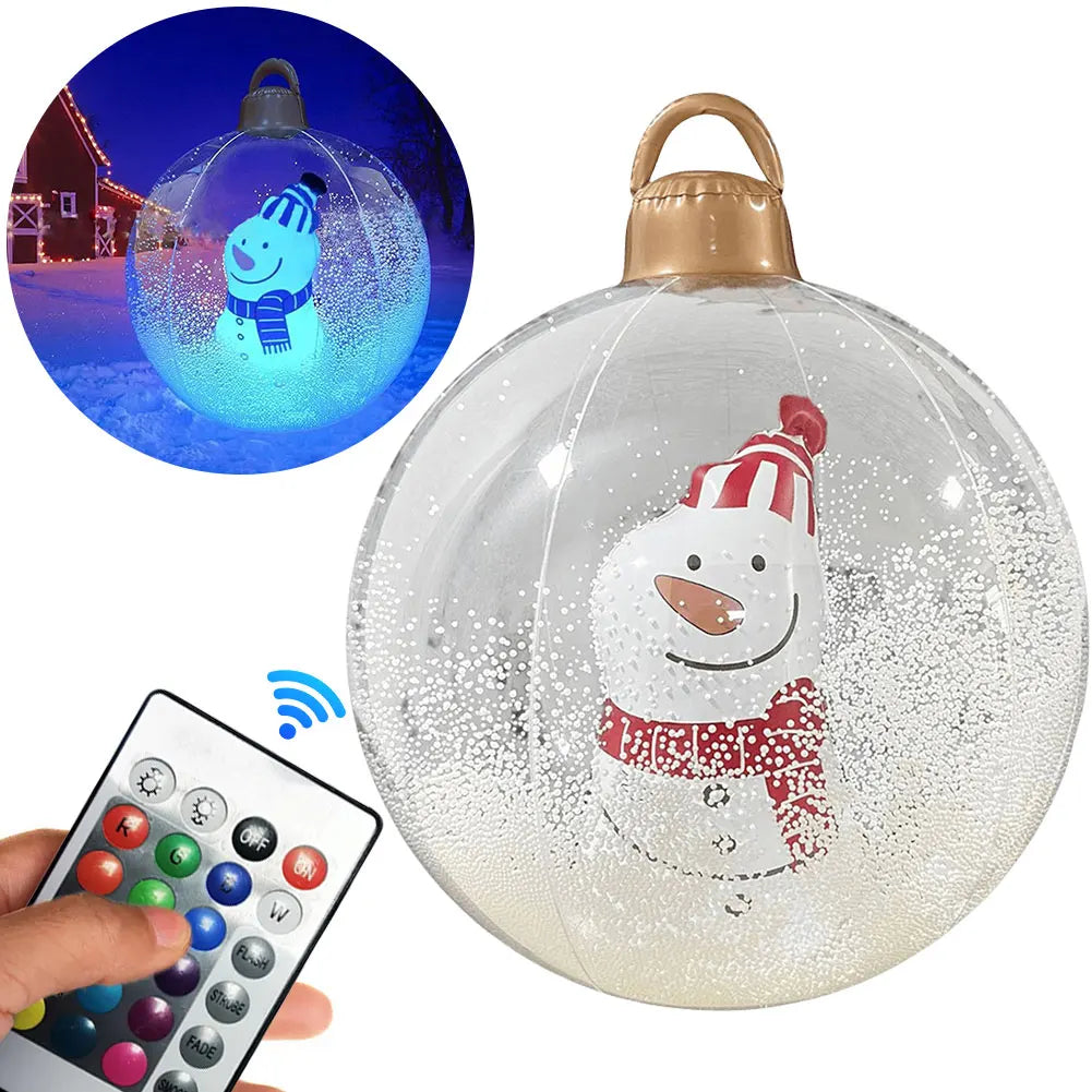 Transform your home into a festive wonderland with the 60cm LED Christmas Ball Inflatable Ornament. Double Cart provides Best products for your home in Nashville, TN.