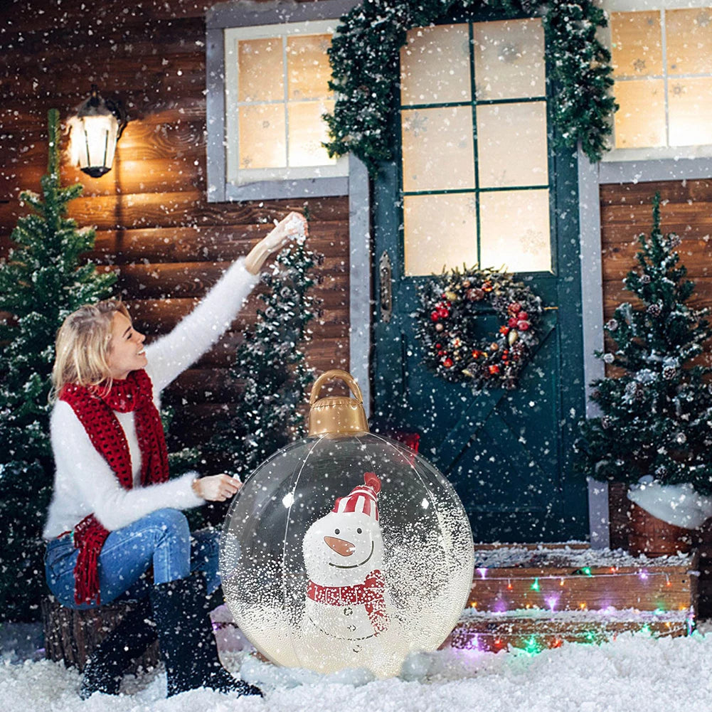 Transform your home into a festive wonderland with the 60cm LED Christmas Ball Inflatable Ornament. Double Cart provides Best products for your home in Orlando, FL.