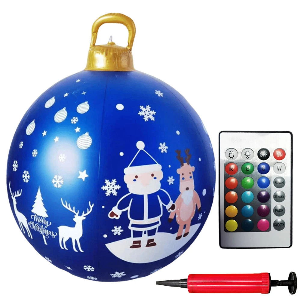 Transform your home into a festive wonderland with the 60cm LED Christmas Ball Inflatable Ornament. Double Cart provides Best products for your home in Washington, DC.