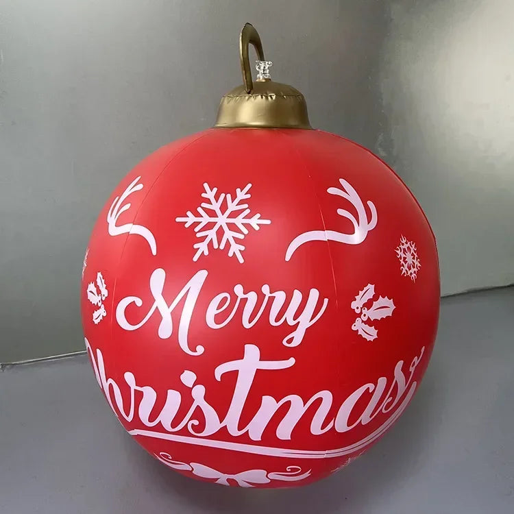 This 60cm Giant Outdoor Christmas Inflatable Decorated Ball is the perfect addition to your holiday decor! Made of high-quality PVC material, this festive ball comes with 21pcs of Xmas tree decorations toy balls included, ensuring your Christmas setup is complete and ready to spread joy. Double Cart provides Best products for your home in Dallas, TX.
