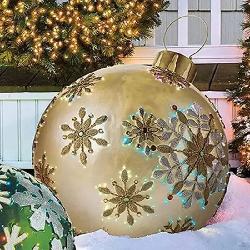 This 60cm Giant Outdoor Christmas Inflatable Decorated Ball is the perfect addition to your holiday decor! Made of high-quality PVC material, this festive ball comes with 21pcs of Xmas tree decorations toy balls included, ensuring your Christmas setup is complete and ready to spread joy. Double Cart provides Best products for your home in Philadelphia, PA.