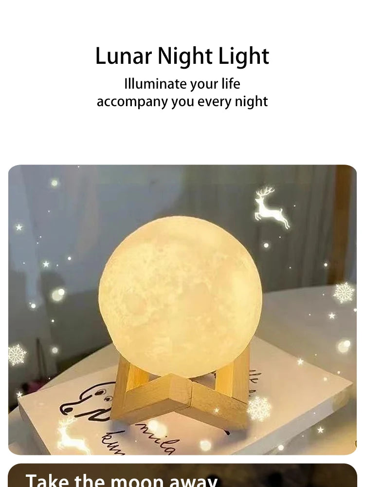 Introducing the 8cm DIY Planet Lamp Moon Night Light with Stand - the perfect creative gift for art enthusiasts and night light lovers alike. Double Cart provides Best products for your home in Baltimore, MD.