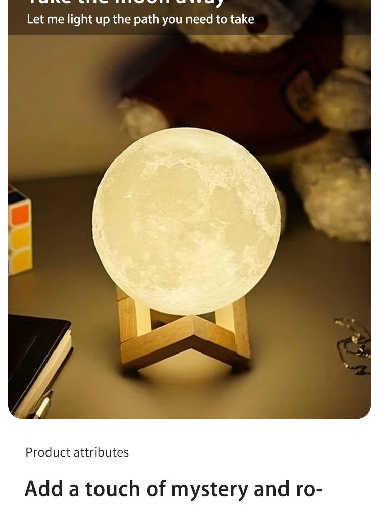 Introducing the 8cm DIY Planet Lamp Moon Night Light with Stand - the perfect creative gift for art enthusiasts and night light lovers alike. Double Cart provides Best products for your home in Boston, MA.