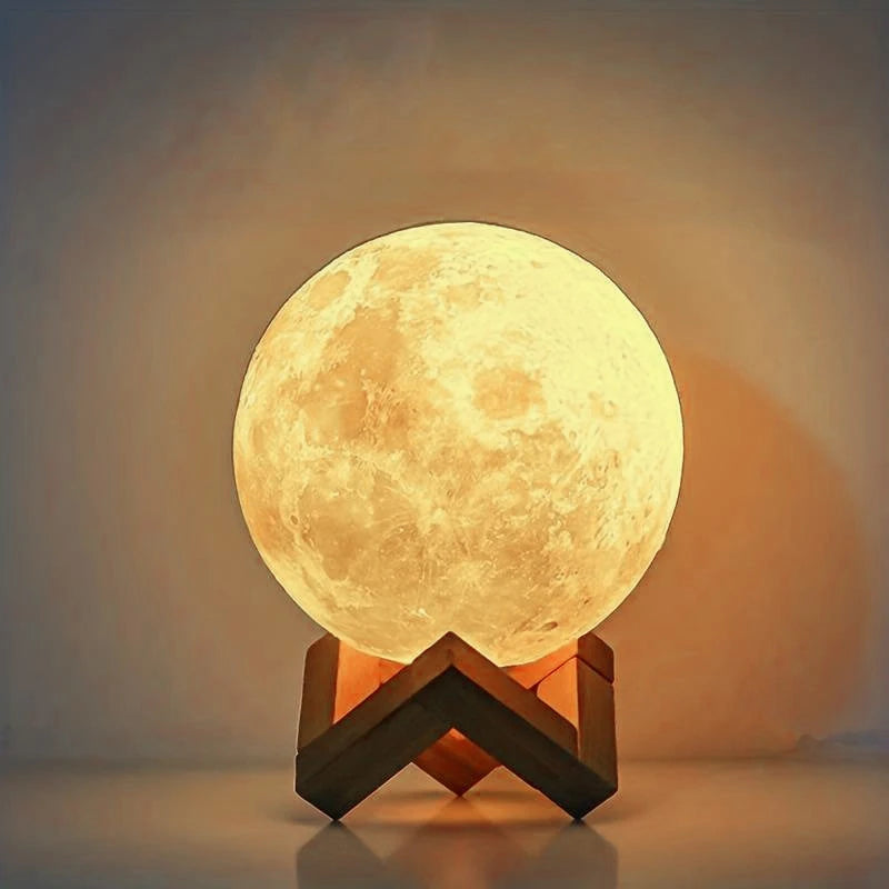 Introducing the 8cm DIY Planet Lamp Moon Night Light with Stand - the perfect creative gift for art enthusiasts and night light lovers alike. Double Cart provides Best products for your home in Miami, FL.