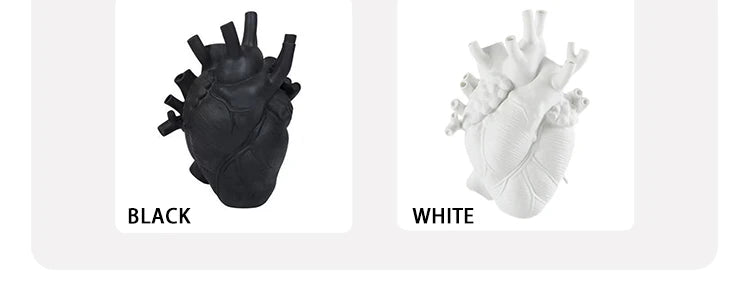 Introducing the Simulation Heart Vase - an anatomical heart vase sculpture crafted in resin, perfect as a unique decorative teaching tool and home decor piece. Double Cart provides Best products for your home in Kansas City, MO.