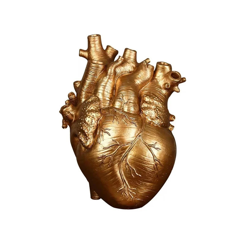 Introducing the Simulation Heart Vase - an anatomical heart vase sculpture crafted in resin, perfect as a unique decorative teaching tool and home decor piece. Double Cart provides Best products for your home in Miami, FL.
