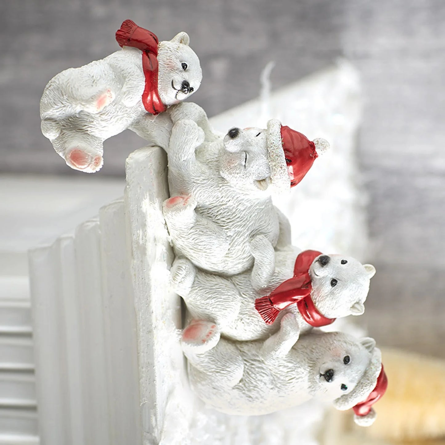 Create a warm and inviting atmosphere this holiday season with our Bear Family Christmas Table Decorations. Double Cart provides Best products for your home in Phoenix, AZ.