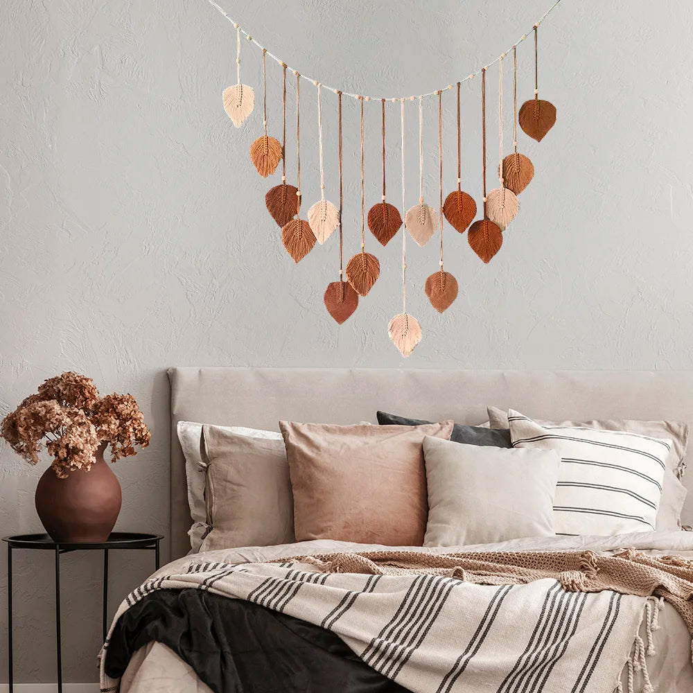 Introducing our Boho Macrame Leaf Wall Hanging Decor, a beautiful addition to elevate your living room or bedroom. Double Cart provides Best products for your home in Baltimore, MD.