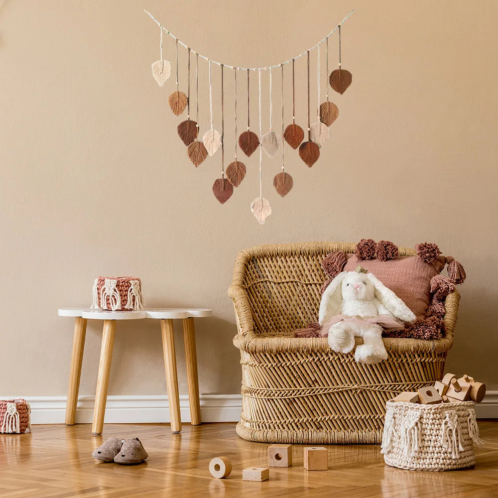 Introducing our Boho Macrame Leaf Wall Hanging Decor, a beautiful addition to elevate your living room or bedroom. Double Cart provides Best products for your home in Boston, MA.