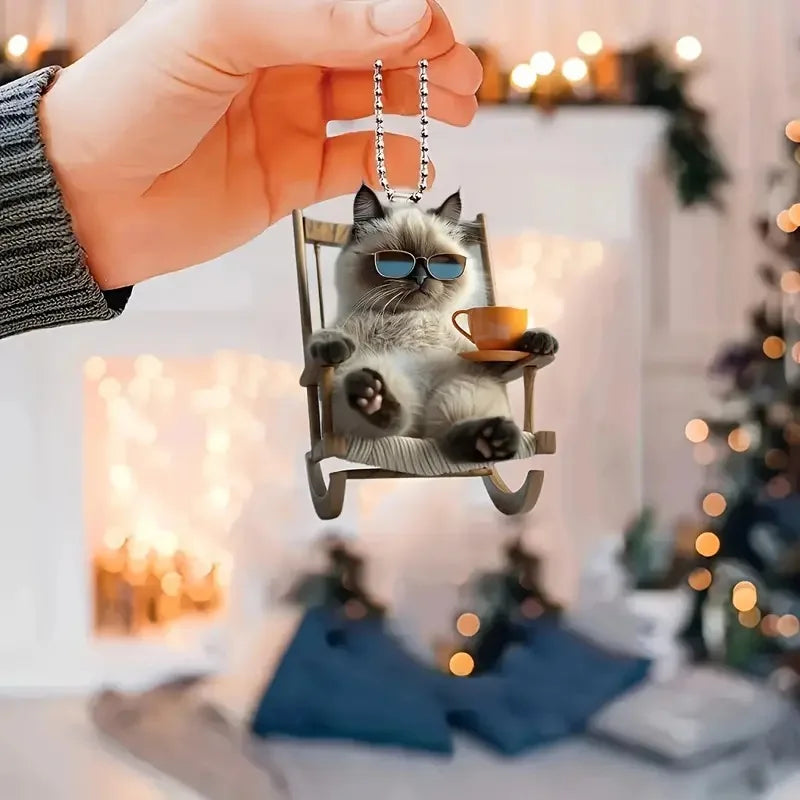 Elevate your car or backpack with this charming Cartoon Cat Acrylic Pendant! Made of durable and lightweight plastic, this adorable accessory is perfect for adding a touch of fun to your everyday life. Double Cart provides Best products for your home in Baltimore, MD.