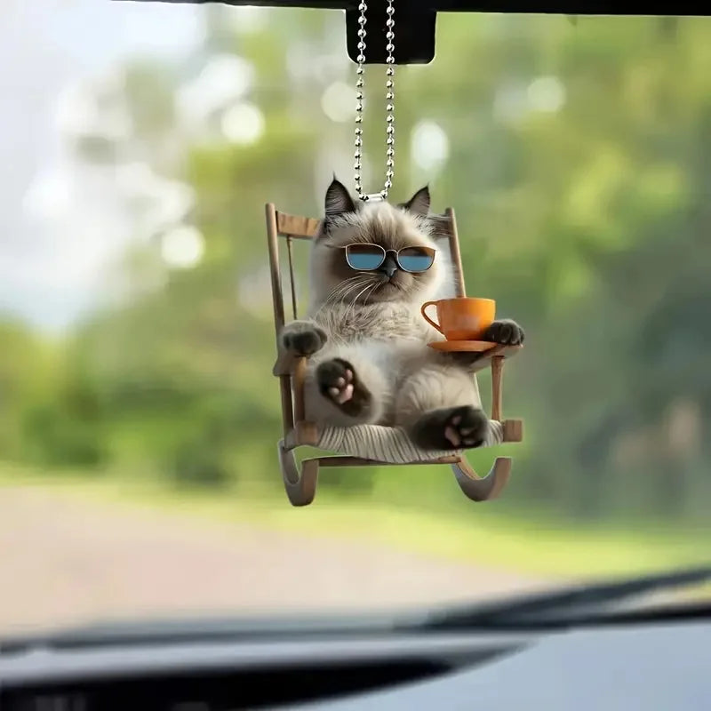 Elevate your car or backpack with this charming Cartoon Cat Acrylic Pendant! Made of durable and lightweight plastic, this adorable accessory is perfect for adding a touch of fun to your everyday life. Double Cart provides Best products for your home in Milwaukee, WI.