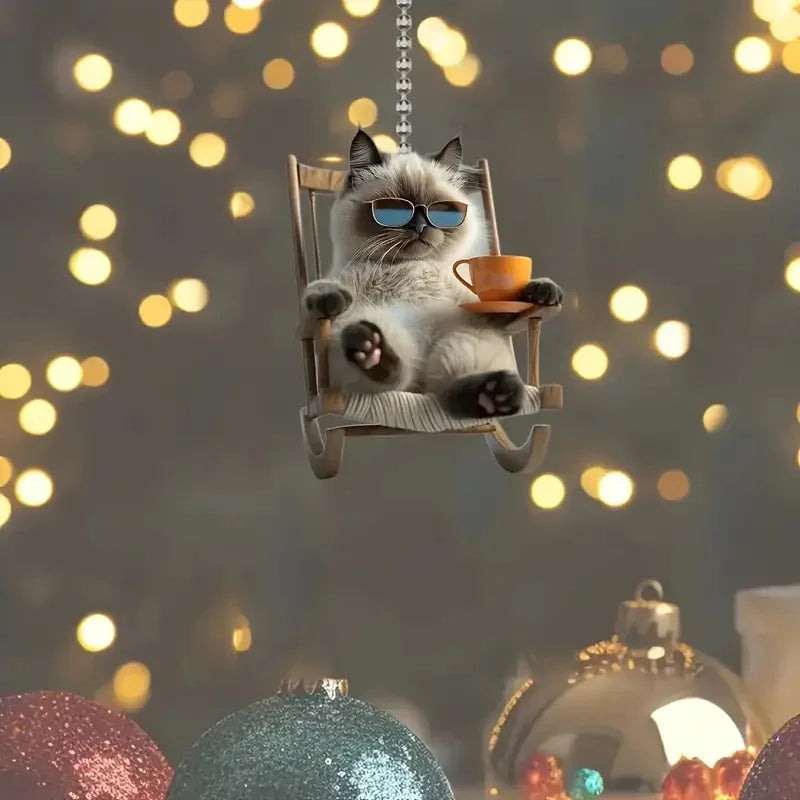 Elevate your car or backpack with this charming Cartoon Cat Acrylic Pendant! Made of durable and lightweight plastic, this adorable accessory is perfect for adding a touch of fun to your everyday life. Double Cart provides Best products for your home in Washington, DC.