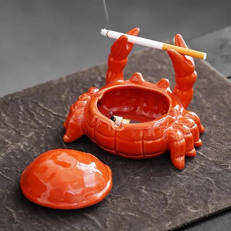 This adorable Chinese Red Crab Ashtray is the perfect addition to your office or home decor. Double Cart provides Best products for your home in Las Vegas, NV.