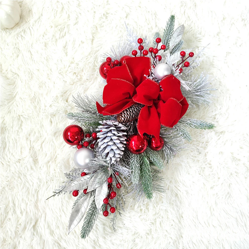 Bring the festive spirit home with the Christmas Wreath Garland featuring a lovely atmosphere lamp. Double Cart provides Best products for your home in New York, NY.