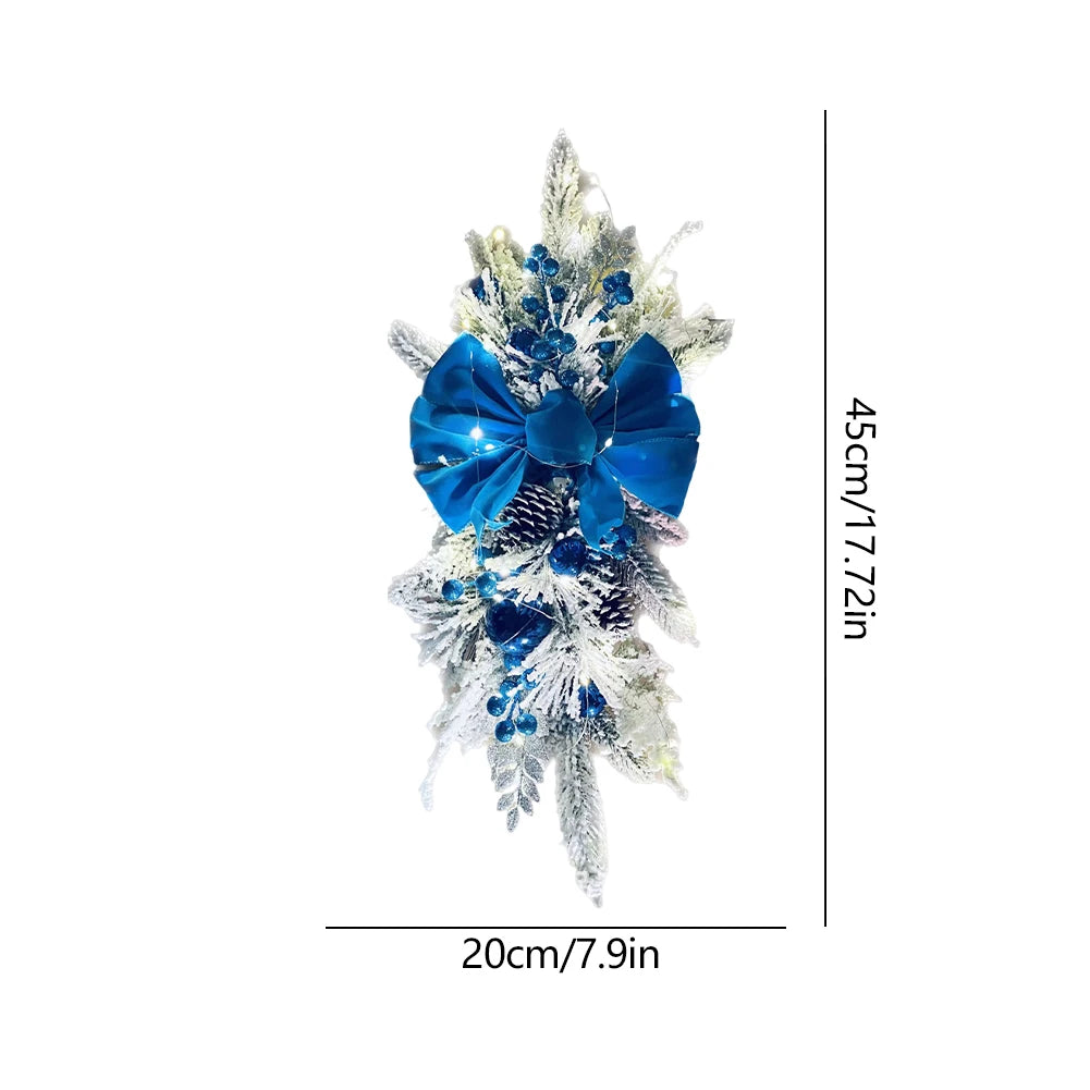 Bring the festive spirit home with the Christmas Wreath Garland featuring a lovely atmosphere lamp. Double Cart provides Best products for your home in Phoenix, AZ.