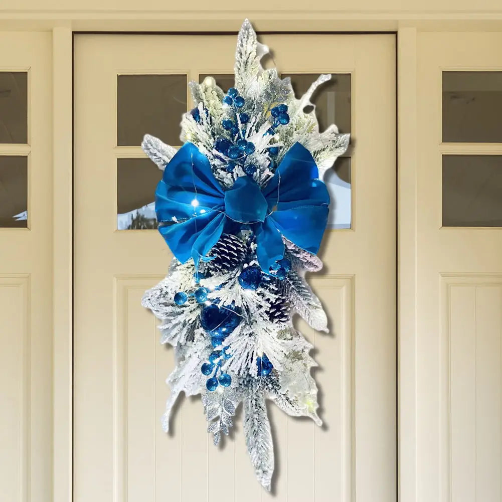 Bring the festive spirit home with the Christmas Wreath Garland featuring a lovely atmosphere lamp. Double Cart provides Best products for your home in Portland, OR.