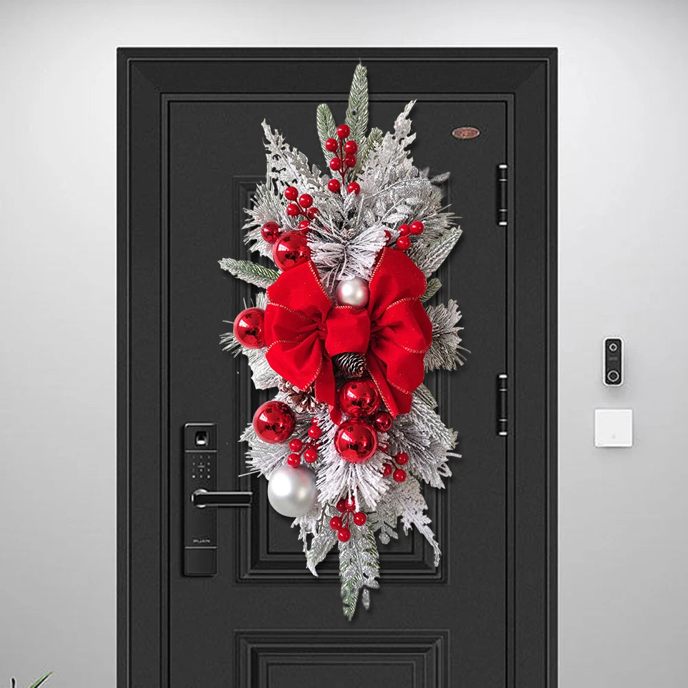 Bring the festive spirit home with the Christmas Wreath Garland featuring a lovely atmosphere lamp. Double Cart provides Best products for your home in Seattle, WA.