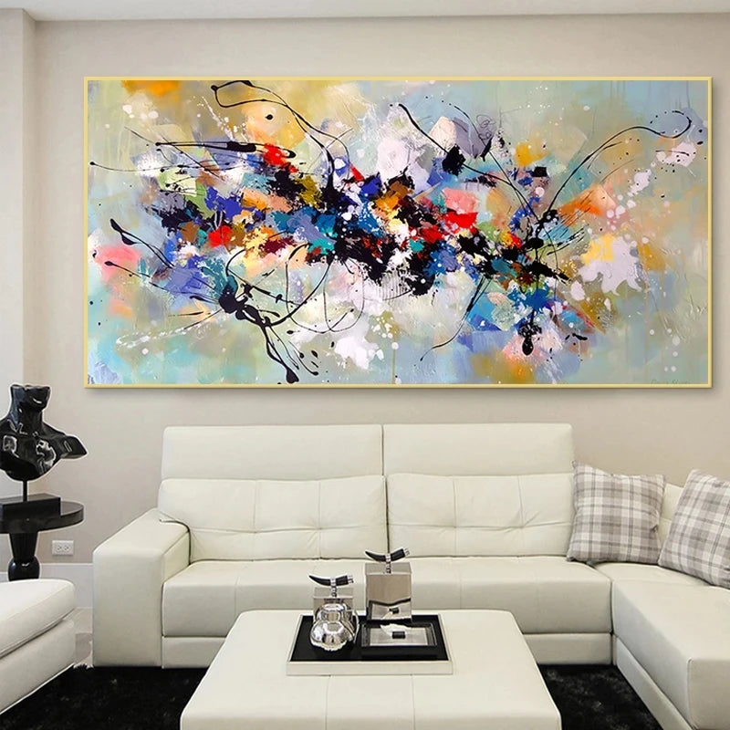 Looking to add a touch of modern flair to your home decor? Our Colorful Abstract Art Canvas Print is the perfect choice, offering a vibrant and contemporary look that will enhance any room. Double Cart provides Best products for your home in Las Vegas, NV.