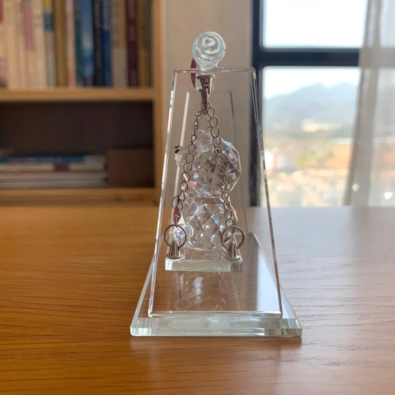 Celebrate love with this exquisite Crystal Couple Bear Figurine, a charming glass animal car ornament perfect for Valentine's Day gifts. Double Cart provides Best products for your home in Columbus, OH.