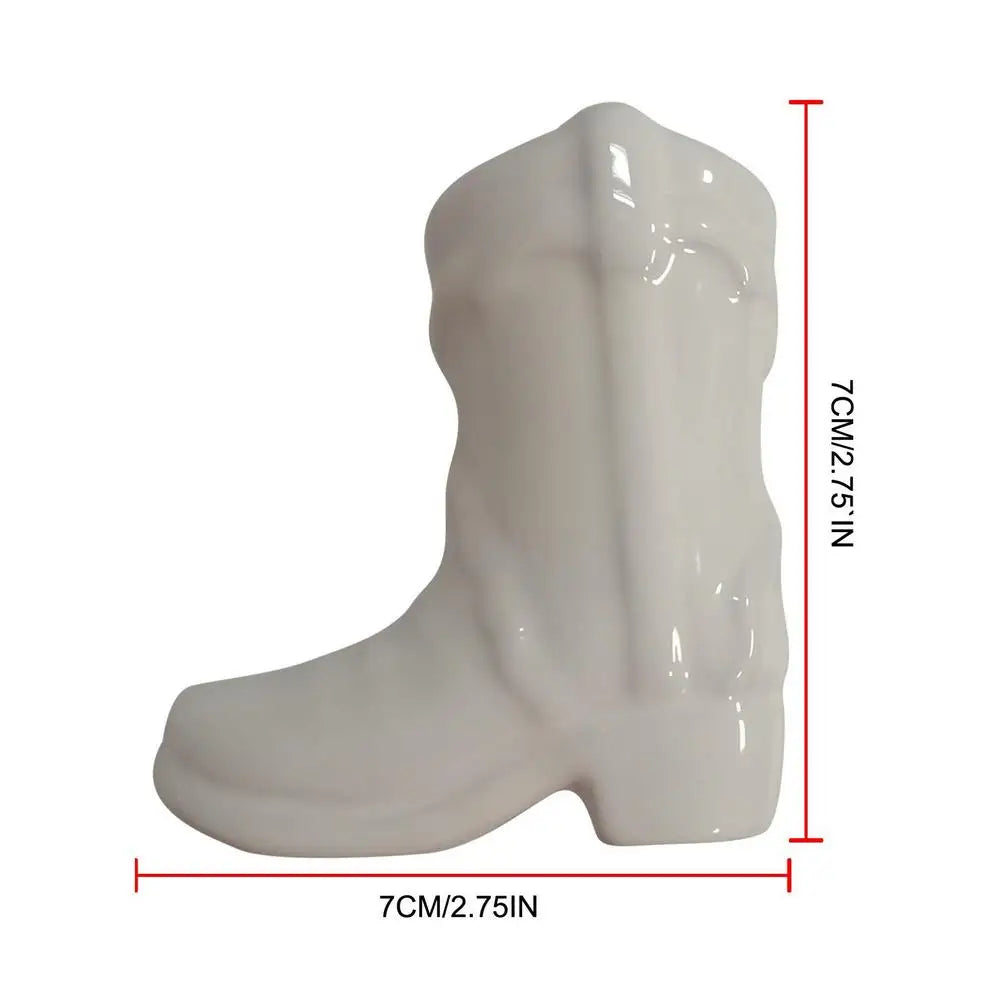 Introducing the Cowboy Boot Ceramic Match Holder with Igniter - a delightful addition to your home decor for fireplace and kitchen. Double Cart provides Best products for your home in Denver, CO.