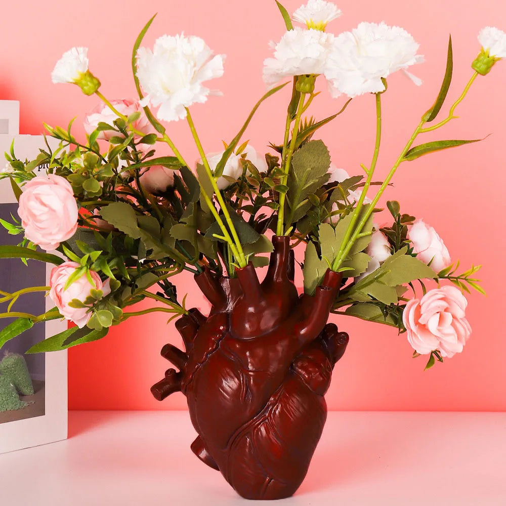 Add a touch of elegance and charm to your home decor with this beautiful custom heart-shaped resin vase. Double Cart provides Best products for your home in Atlanta, GA.