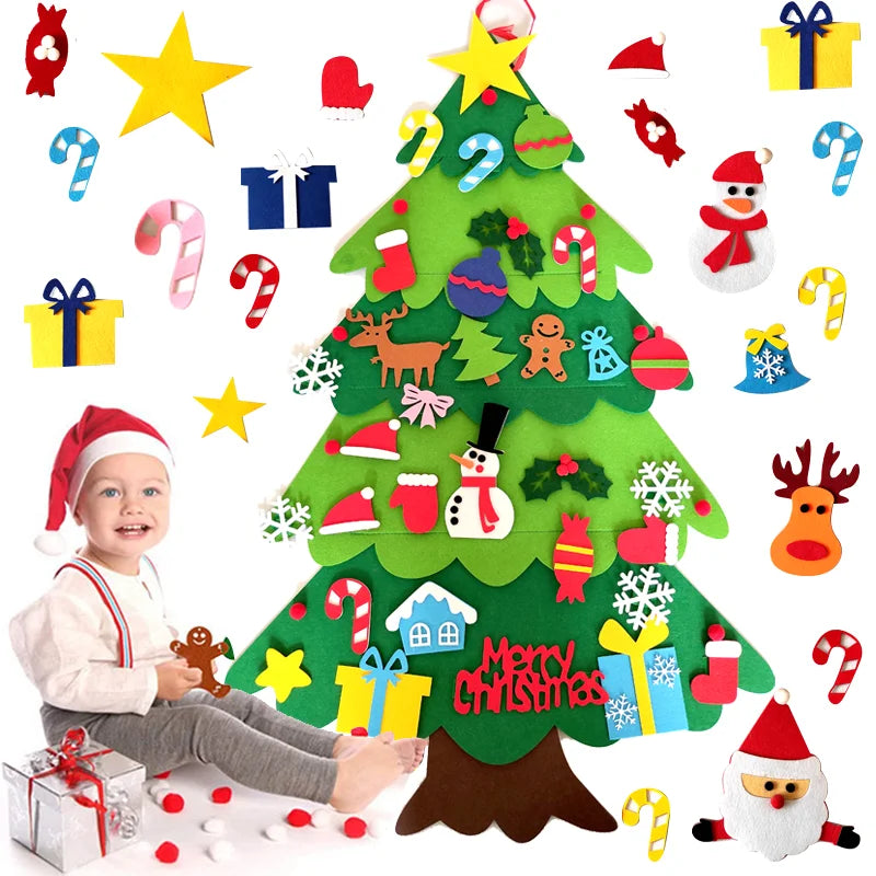 Get into the festive spirit with this unique Felt Christmas Tree DIY Kit! Crafted from high-quality felt, this eco-friendly tree allows your child to customize their own Christmas decoration by sticking ornaments wherever they please. Double Cart provides Best products for your home in Charlotte, NC.