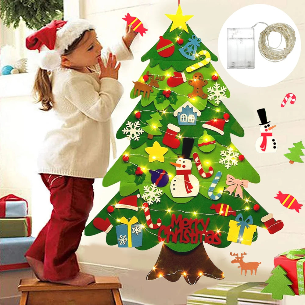 Get into the festive spirit with this unique Felt Christmas Tree DIY Kit! Crafted from high-quality felt, this eco-friendly tree allows your child to customize their own Christmas decoration by sticking ornaments wherever they please. Double Cart provides Best products for your home in Cleveland, OH.