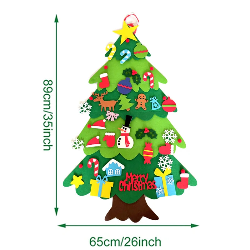 Get into the festive spirit with this unique Felt Christmas Tree DIY Kit! Crafted from high-quality felt, this eco-friendly tree allows your child to customize their own Christmas decoration by sticking ornaments wherever they please. Double Cart provides Best products for your home in Los Angeles, CA.