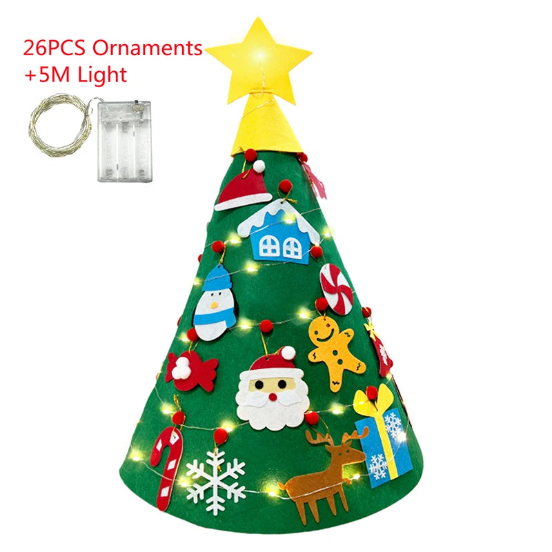 Get into the festive spirit with this unique Felt Christmas Tree DIY Kit! Crafted from high-quality felt, this eco-friendly tree allows your child to customize their own Christmas decoration by sticking ornaments wherever they please. Double Cart provides Best products for your home in New York, NY.