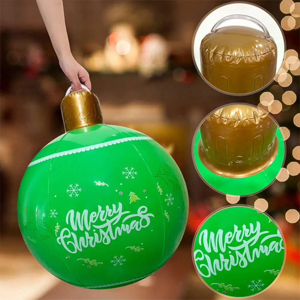 Turn your outdoor space into a vibrant holiday wonderland with the Giant 24 Inch PVC Inflatable Christmas Ball. Double Cart provides Best products for your home in Tampa, FL.