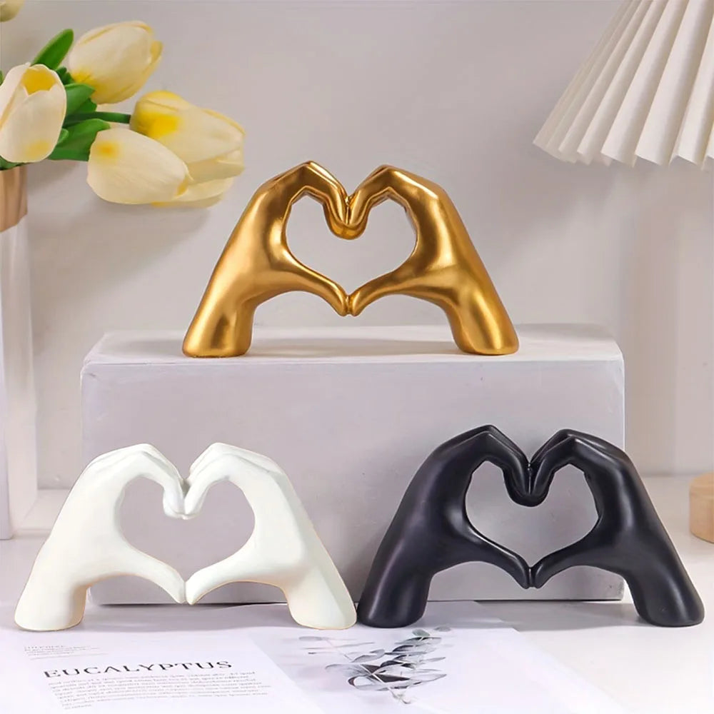 Introducing the stunning Love Gesture Statue Sculpture, a perfect piece for decorating your home desk or bookshelf. Double Cart provides Best products for your home in Houston, TX.