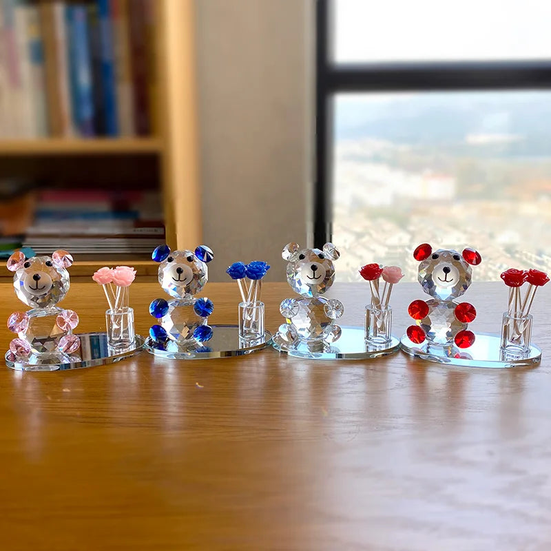 Introducing the Handmade Crystal Bear Paperweight u2013 a modern style addition to your home decor that doubles as a functional piece for those who appreciate unique touches. Double Cart provides Best products for your home in Baltimore, MD.