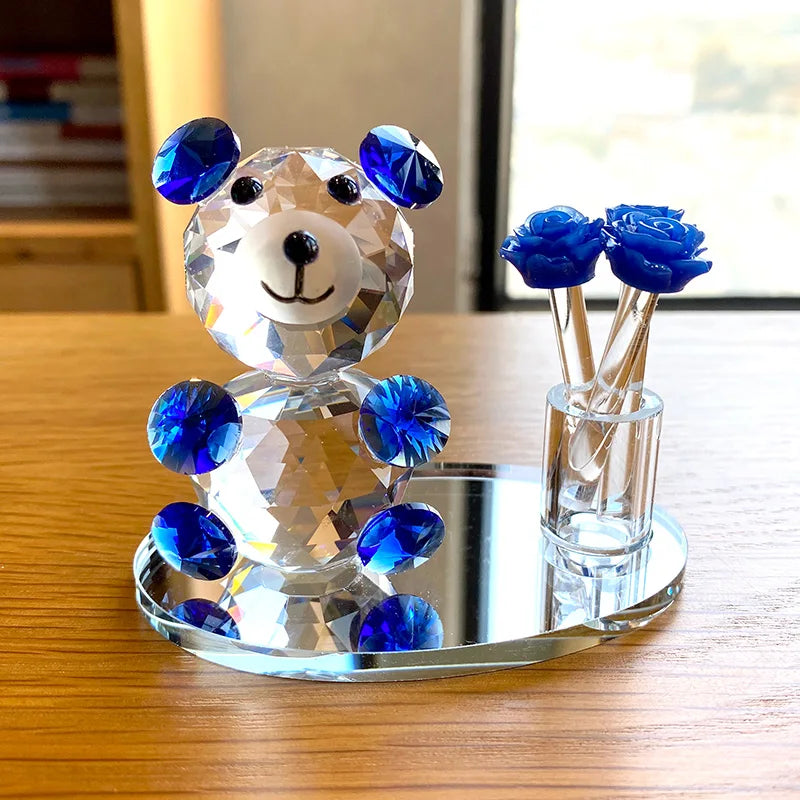 Introducing the Handmade Crystal Bear Paperweight u2013 a modern style addition to your home decor that doubles as a functional piece for those who appreciate unique touches. Double Cart provides Best products for your home in Jacksonville, FL.