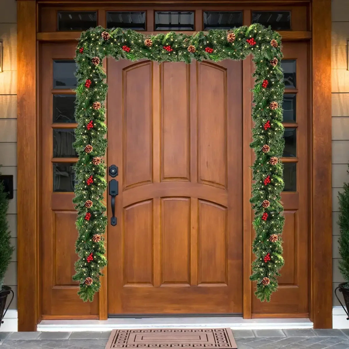 Elevate your Christmas decor with this LED Christmas Rattan Garland that promises to bring a festive and cozy vibe to your home during the holiday season. Double Cart provides Best products for your home in Columbus, OH.