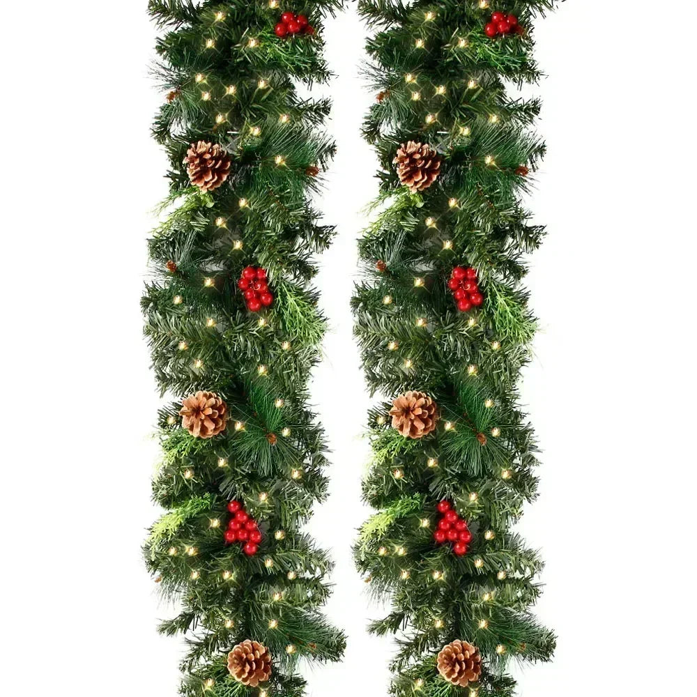 Elevate your Christmas decor with this LED Christmas Rattan Garland that promises to bring a festive and cozy vibe to your home during the holiday season. Double Cart provides Best products for your home in Houston, TX.