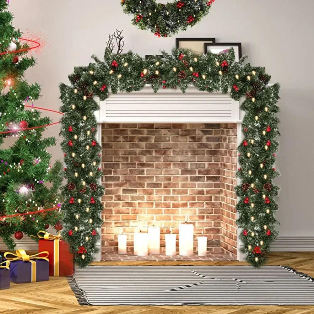 Elevate your Christmas decor with this LED Christmas Rattan Garland that promises to bring a festive and cozy vibe to your home during the holiday season. Double Cart provides Best products for your home in Indianapolis, IN.