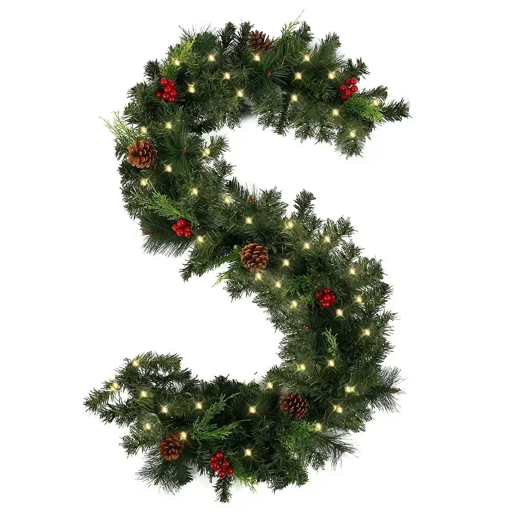 Elevate your Christmas decor with this LED Christmas Rattan Garland that promises to bring a festive and cozy vibe to your home during the holiday season. Double Cart provides Best products for your home in San Francisco, CA.